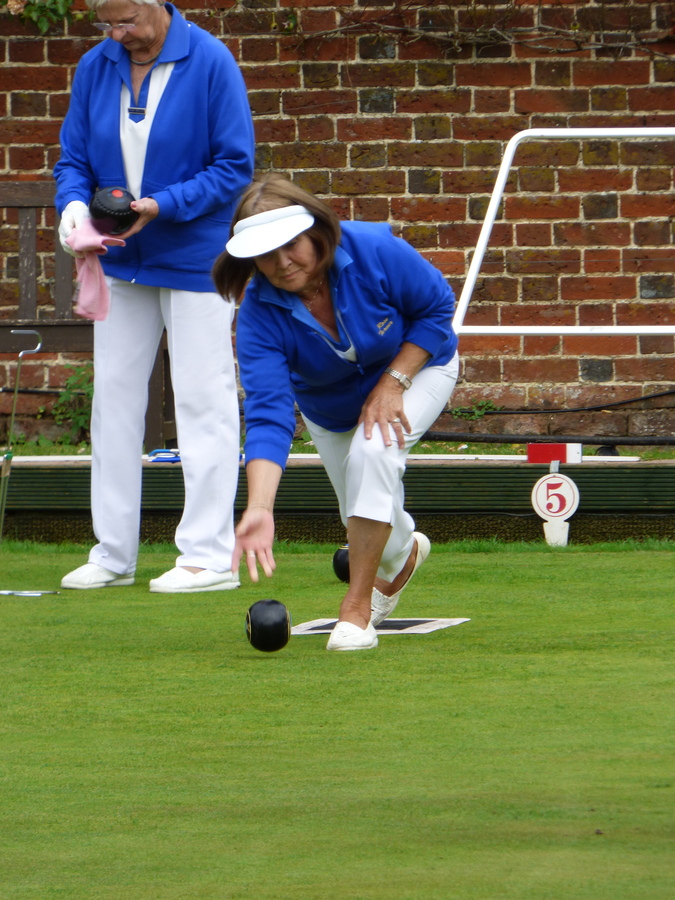 Another popular Marlow bowler Rose Turner